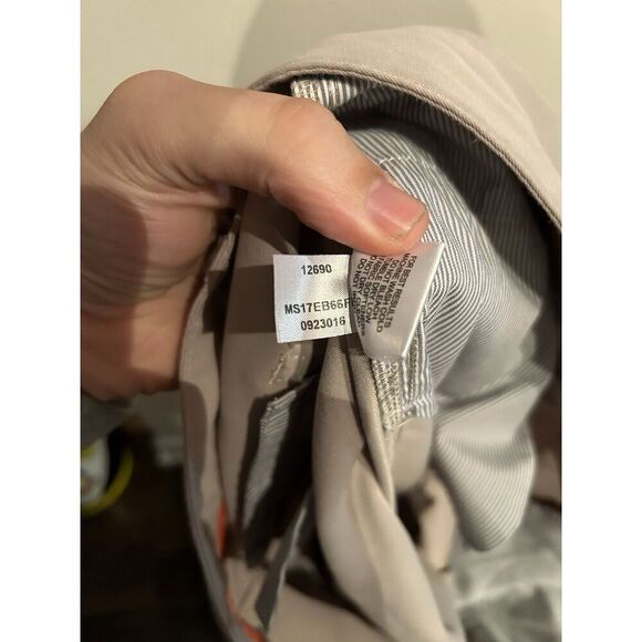 Peter Millar EB66 Pants Mens Size 38 38x34 Khaki Tan Beige - Picture 9 of 9